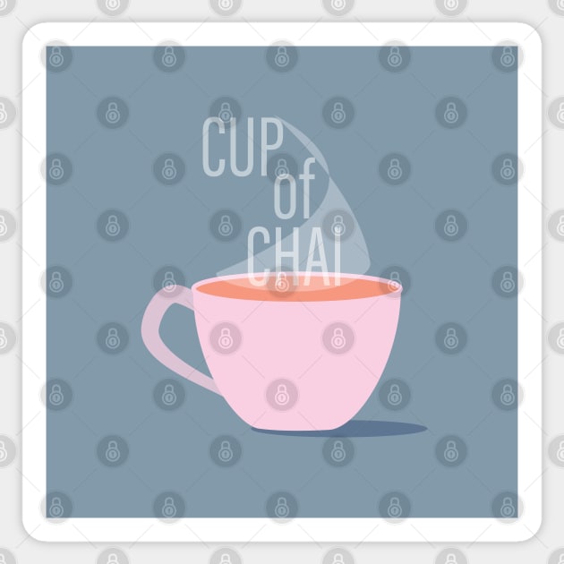 CupOfChai Grey Sticker by jennibee20